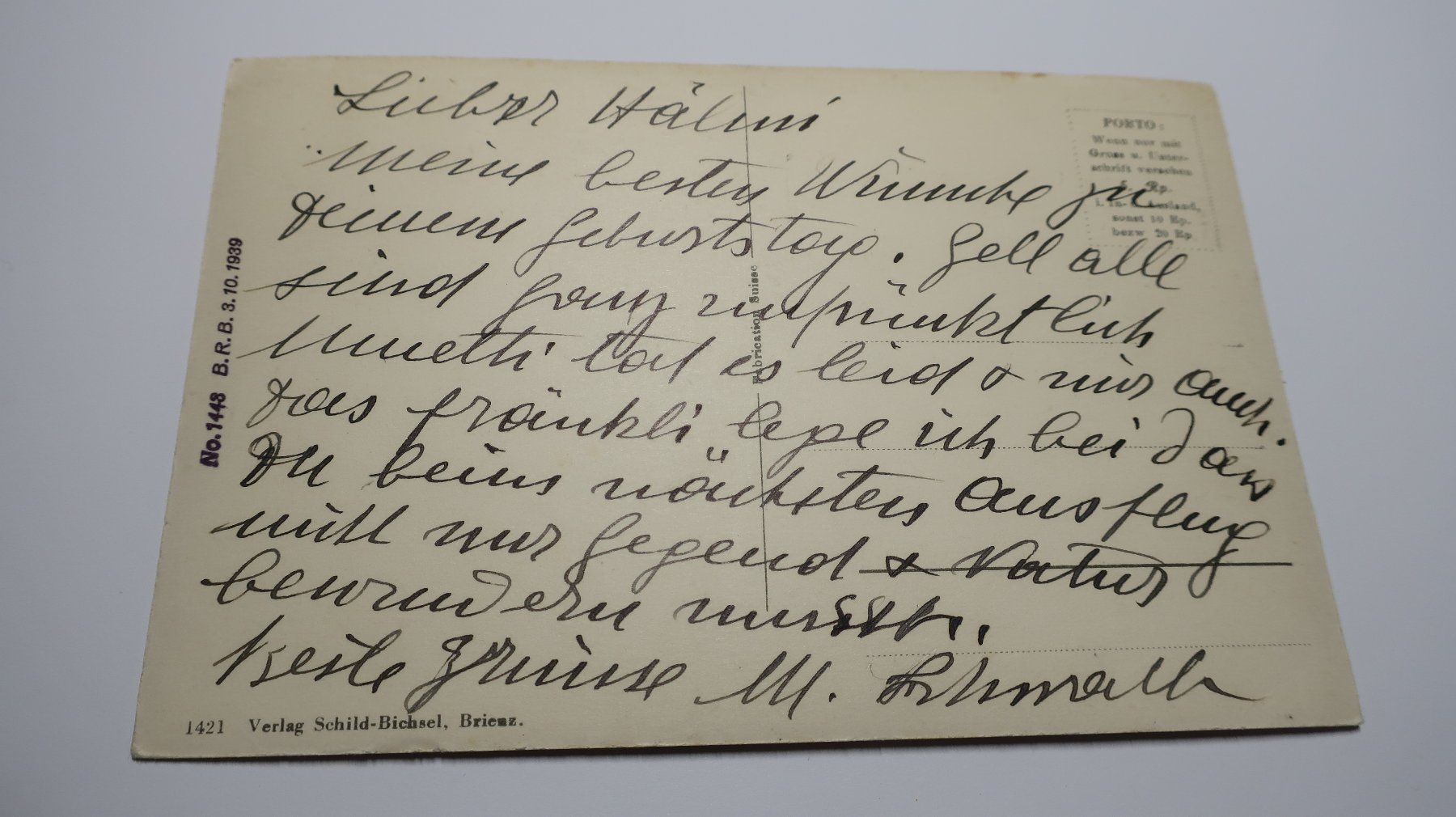 Cartoline postali: Brienz Quaipartie – Usato da Cormoret venduto da Pascalll2001 5
