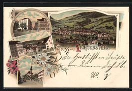 Litho Lichtensteig, Marktgasse und Unter
