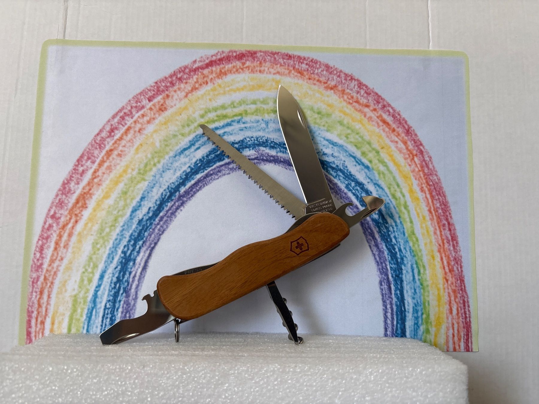 Victorinox Coltelli tascabile: VICTORINOX - Forester Wood - Sackmesser – Usato da Andwil SG venduto da Rainboli 2