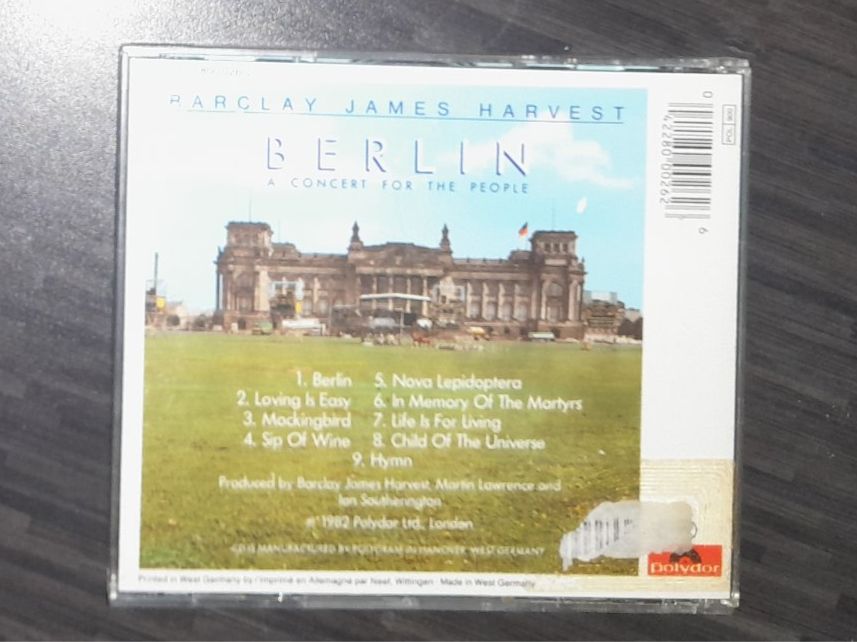 CD: Barclay James Harvest - Berlin CD ! – Usato da Steffisburg venduto da FutureOne 1