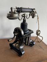 Très Ancien Téléphone Squelette L.M Ericsson & Co Stockholm