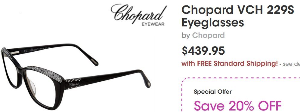 Cartier Occhiali & Lenti: Brillenfassung Chopard monture de lunettes – Usato da Collonges venduto da Auganien 2