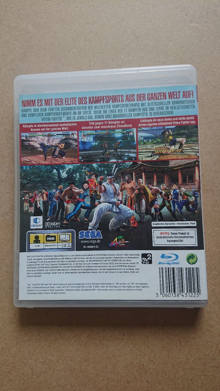 Spiele: Virtua Fighter 5 PS3 - – Gebraucht aus Chur von FreakofRarity 1