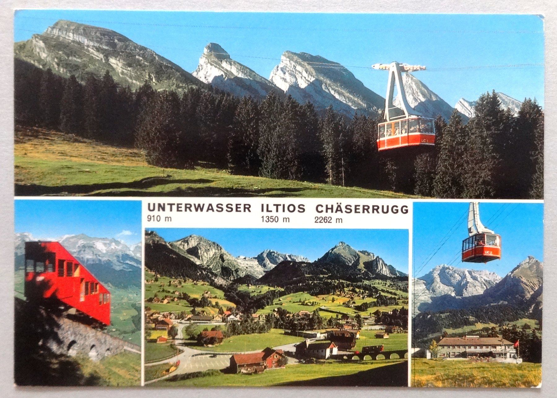 Cartes postales: Unterwasser - Iltios - Chäserrugg – D'occasion à Fétigny par Billy2miny