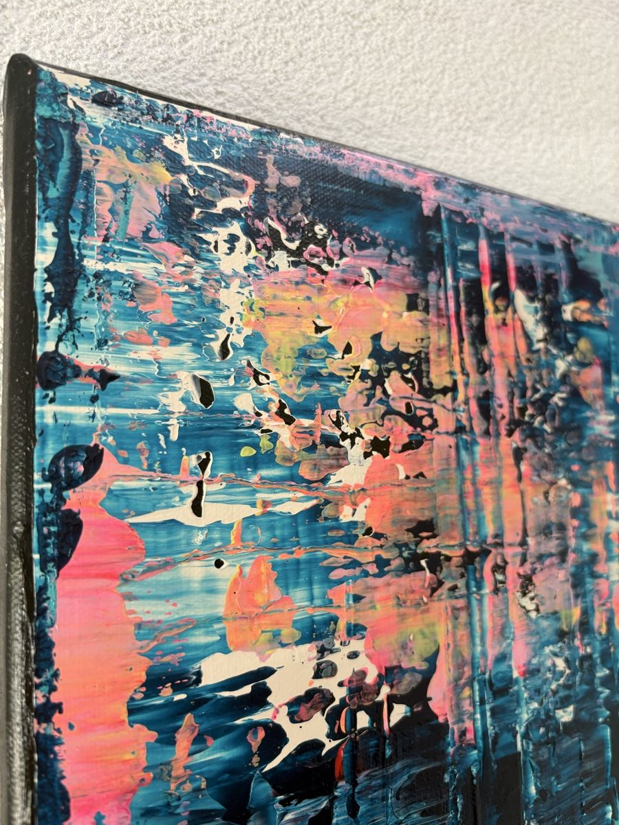 Dipinti: Original abstraktes Acrylbild 50x50 cm – Nuovo e nell'imballaggio originale da Kirchlindach venduto da GeibKeller 5