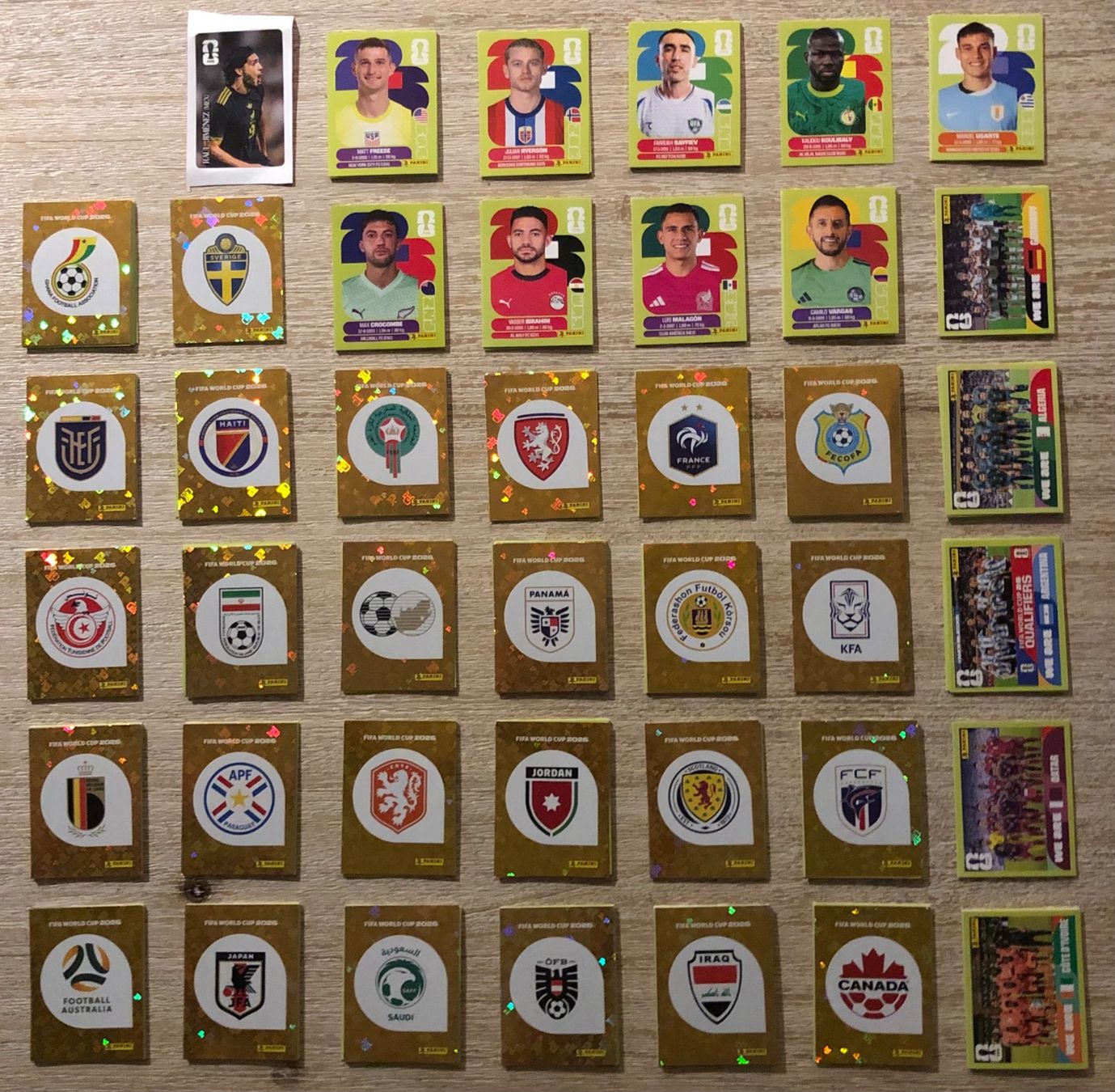 Panini Carte collezionabili: +310 Panini – Nuovo (secondo la descrizione) da Courtételle venduto da nat_xw2z