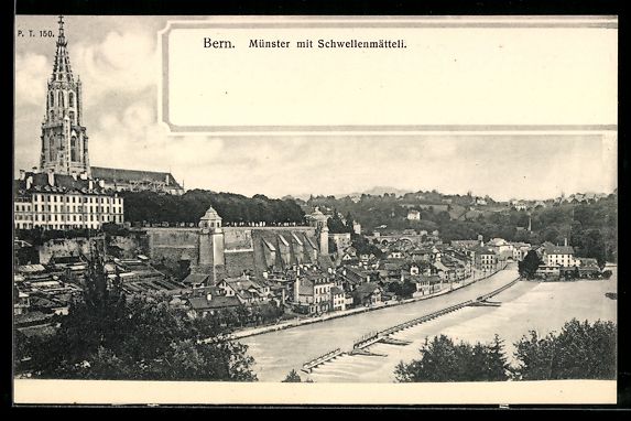 Cartoline postali: AK Bern, Münster mit Schwellenmätteli – Usato da Berlin venduto da bartko-reher
