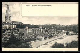 AK Bern, Münster mit Schwellenmätteli
