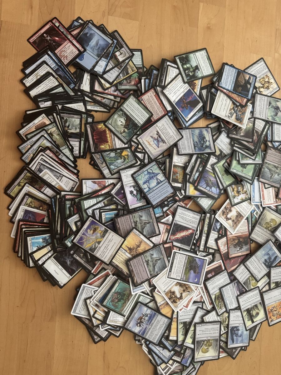 Magic The Gathering Sammelbilder & Trading cards: 1.4 KG alte Magic the Gathering Karten – Gebraucht aus Zürich von Flo3333 1