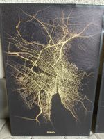 Canvas Zurich by night - 30x45cm