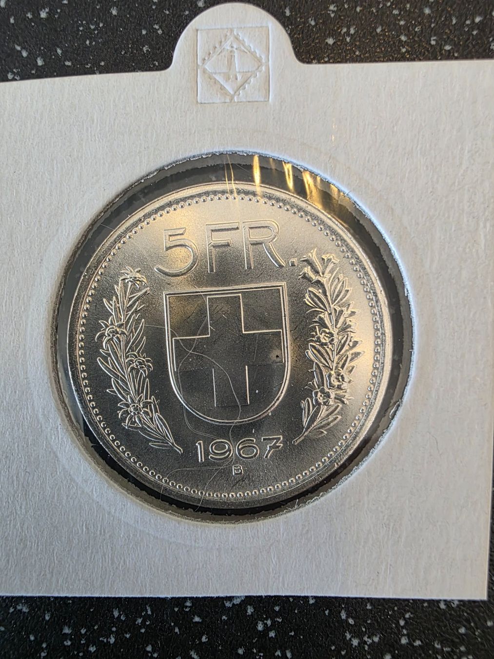 Tutti le monete: 5 Francs 1967 UNZ: – Usato da Concise venduto da Punky