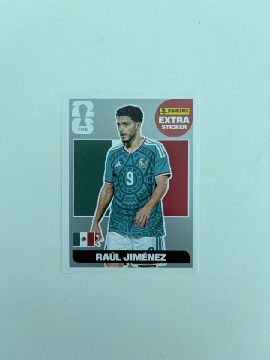 Panini Cartes à collectionner: Panini Extra Sticker Silber Raul Jimenez – Neuf (Voir description) à Stäfa par greety1981