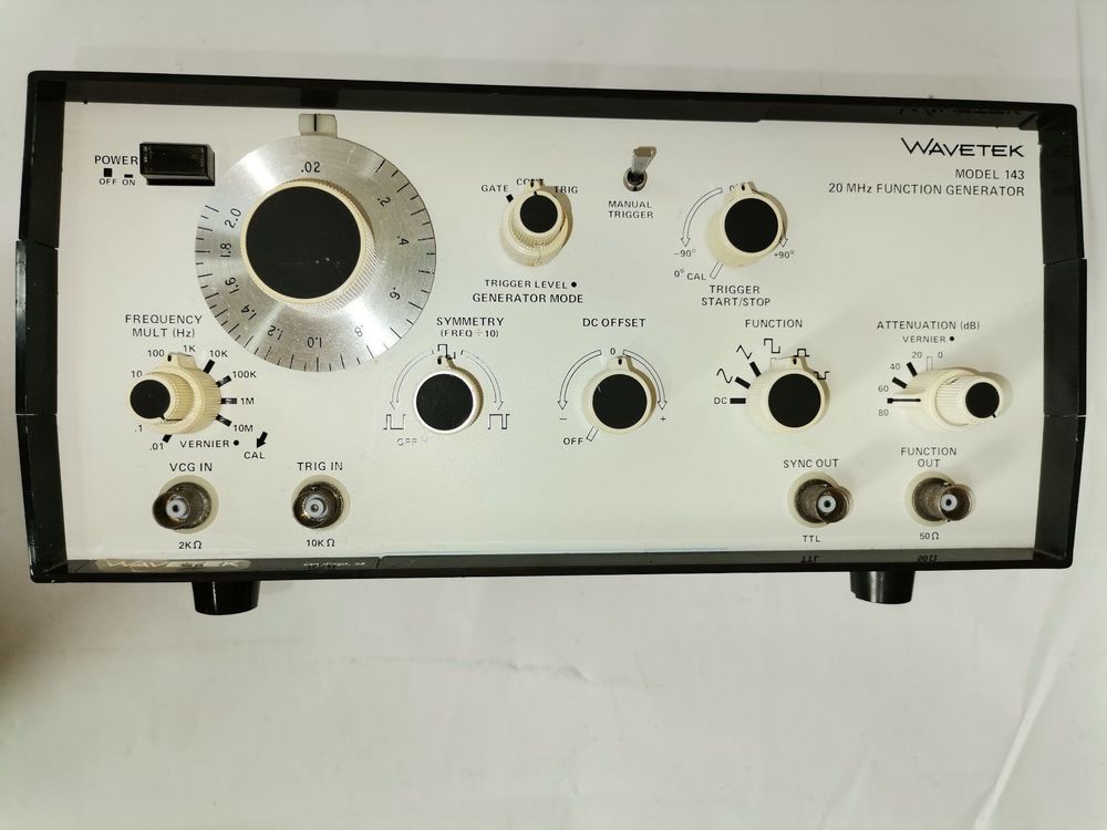 Wavetek 143 20mhz Function Generator Kaufen Auf Ricardo 0095