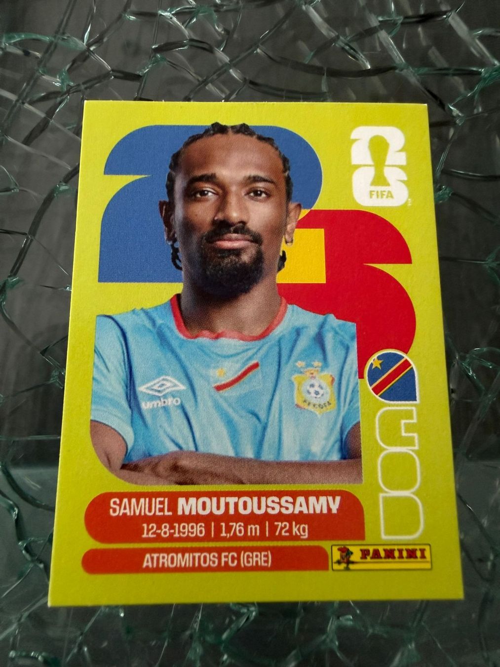 Panini Sammelbilder & Trading cards: WM 2026 - Panini - Samuel Moutoussamy - COD 11 – Gebraucht aus Pfäffikon ZH von Marcodesi76