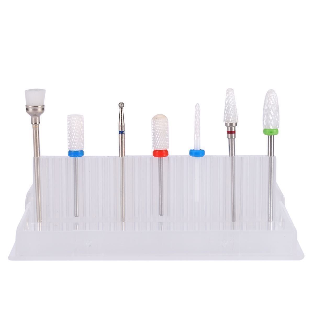 Manicure: 7 Stück Keramik Nagelfräser Bits Set – Nuovo (secondo la descrizione) da Thun venduto da yesky 5
