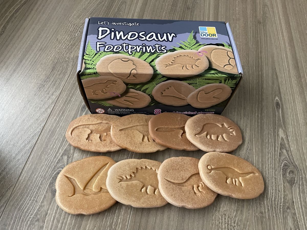 Jeu éducatif dinosaures Yellow Door 8 pièces état neuf (Neu (gemäss ...