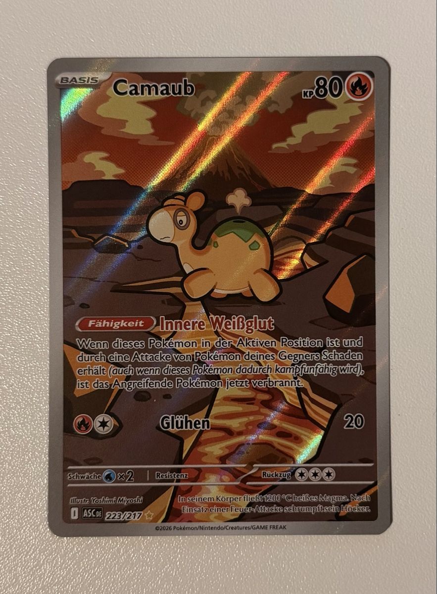 Pokémon Carte collezionabili: Camaub #223 – Nuovo (secondo la descrizione) da Au SG venduto da Bego1