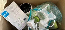 MAM Milchpumpe / elektrisch / inklusive Fläschchen