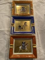 HERMES Aschenbecher HHH, Los von 3 Stück