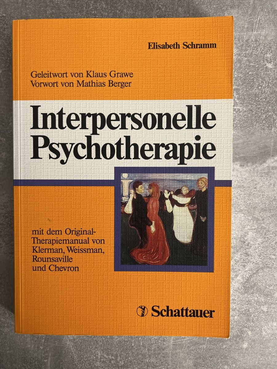 Bücher: Interpersonelle Psychotherapie - Originaltherapiemanual – Neu (gemäss Beschreibung) aus Schaffhausen von azo_k6th