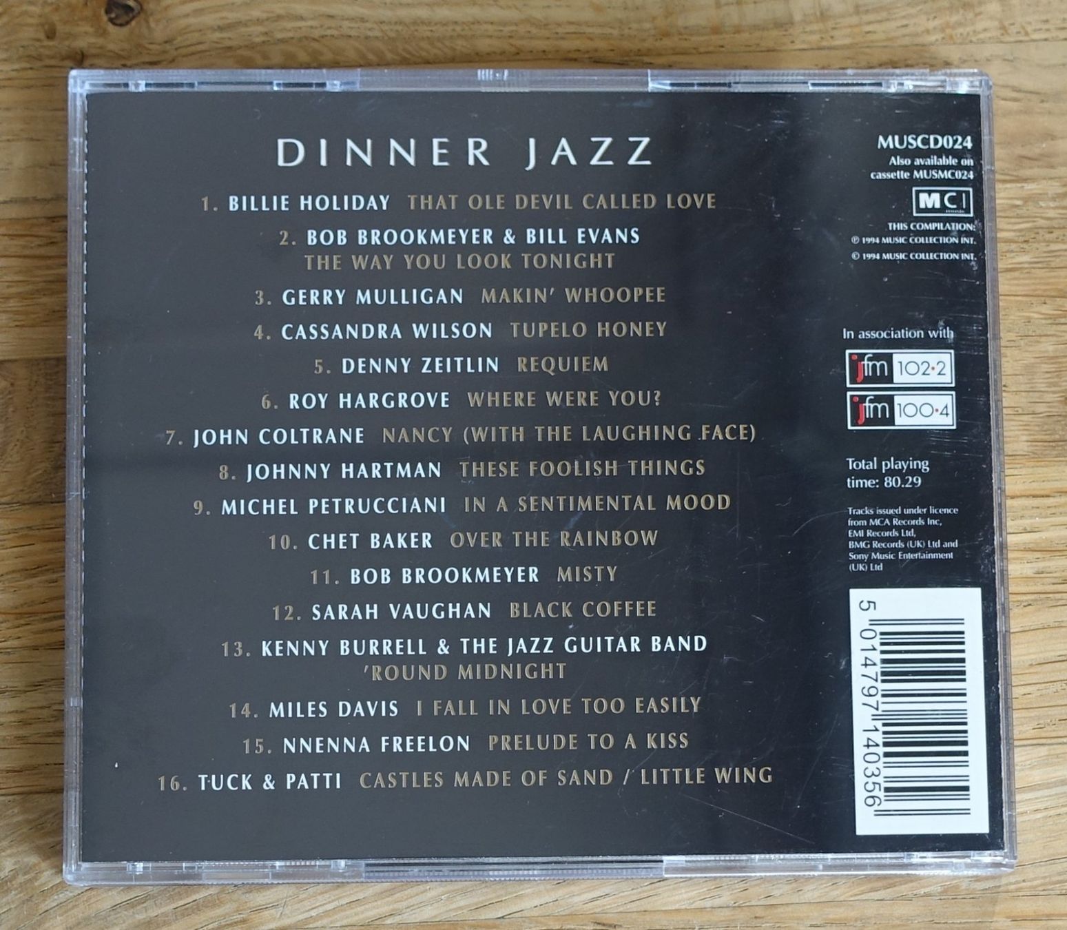 CD: Dinner Jazz (16 Mellow Jazz Masterpieces) - F13 – Usato da Sessa venduto da fraenklishop 1