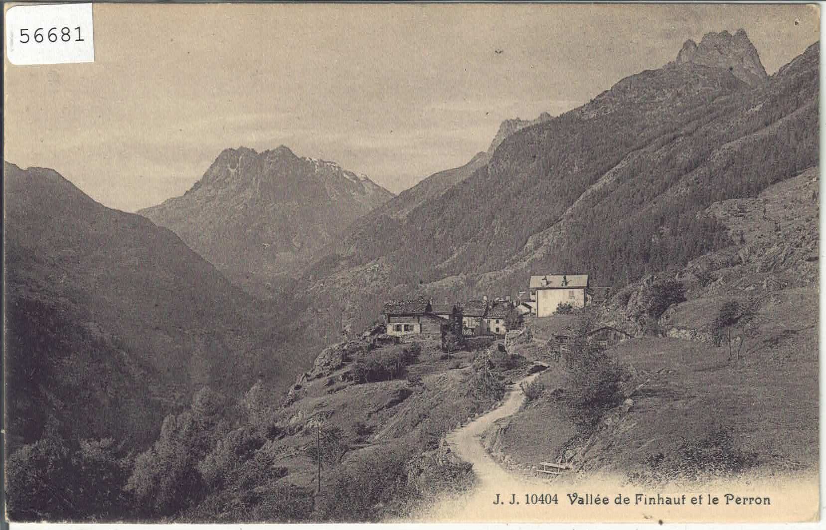 Ansichtskarten: Vallee de Finhaut et le Perron – Gebraucht aus Ettingen von Kartenplanet