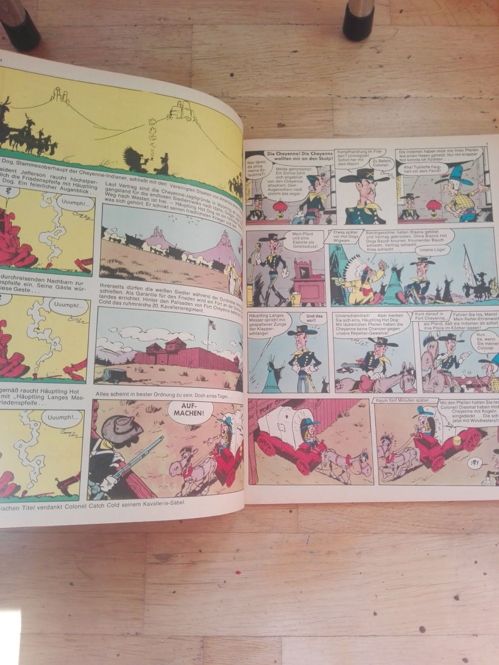 Comics: 2x Lucky Luke Comics Sergeant Lucky + Die Daltons verduften – Gebraucht aus St.Galllen von elkaphone 3
