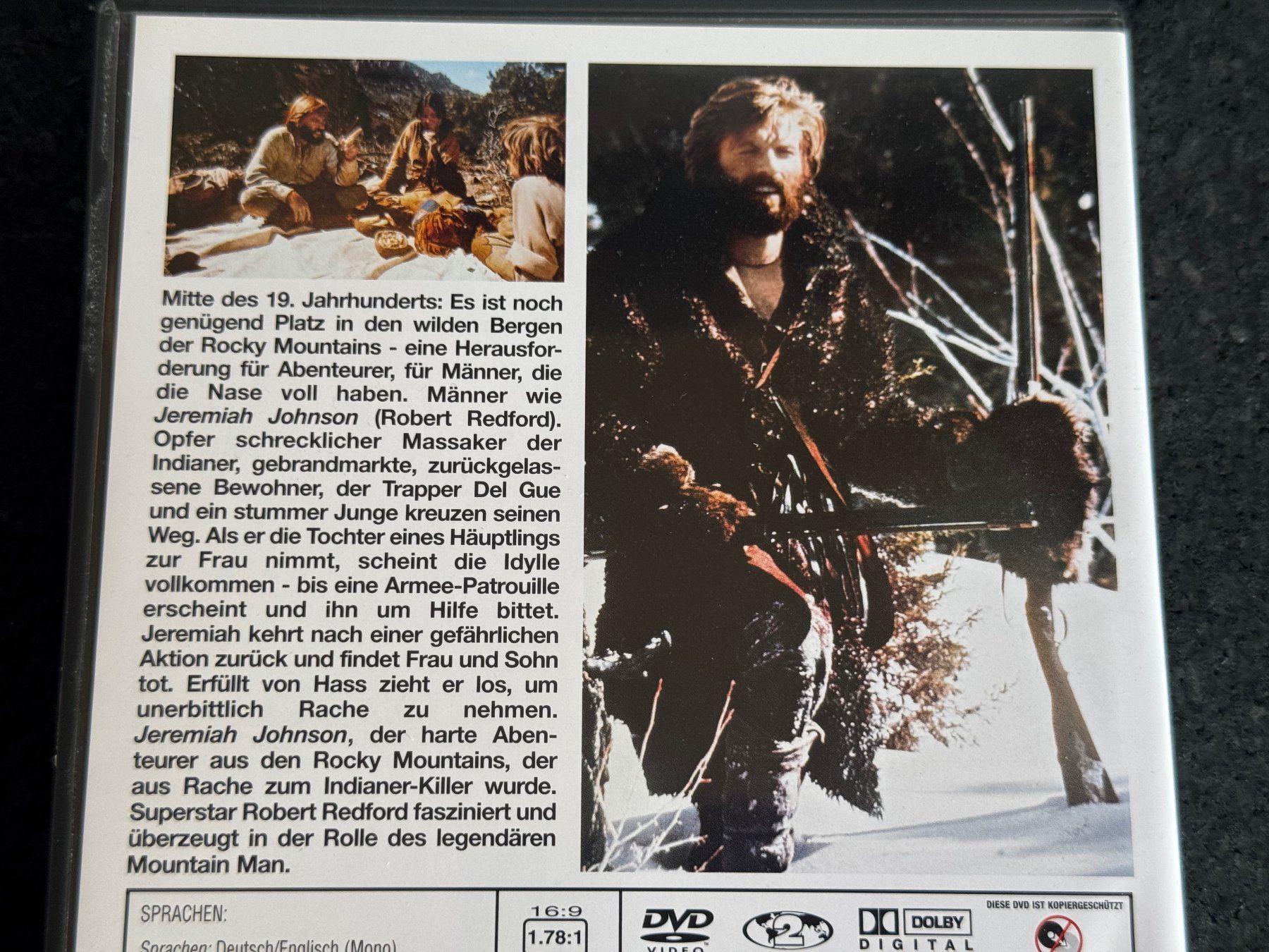 Tutti i DVDs: Robert Redford als "Jeremiah Johnson" DVD DE/EN – Usato da Fribourg venduto da tschjoly 2