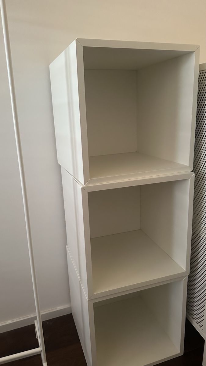 Regale: 3 weisse Ikea Boxen – Gebraucht aus Oberrohrdorf von lar_f6dn