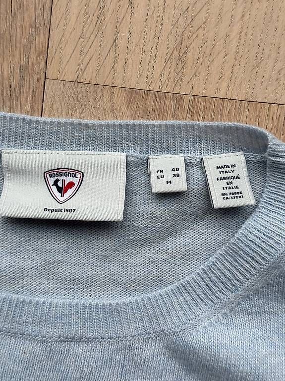 Rossignol Maglioni & Felpe: Neu - Rossignol Merino Pullover Gr 38, Hellblau – Nuovo (secondo la descrizione) da Meilen venduto da JuliaFantasma 1