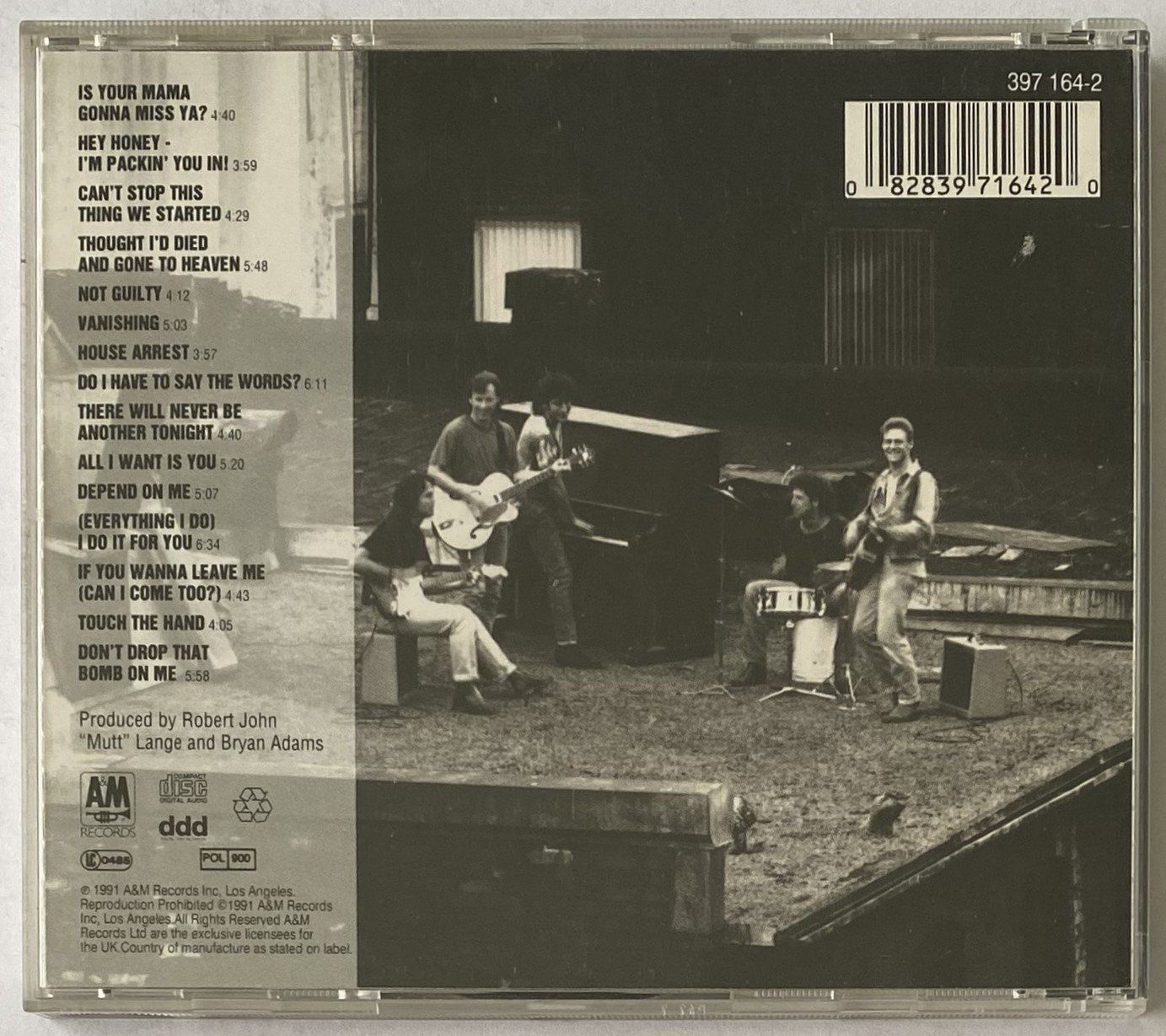 CD: Bryan Adams, Waking Up The Neighbours – Usato da Flums venduto da Asquillo 1