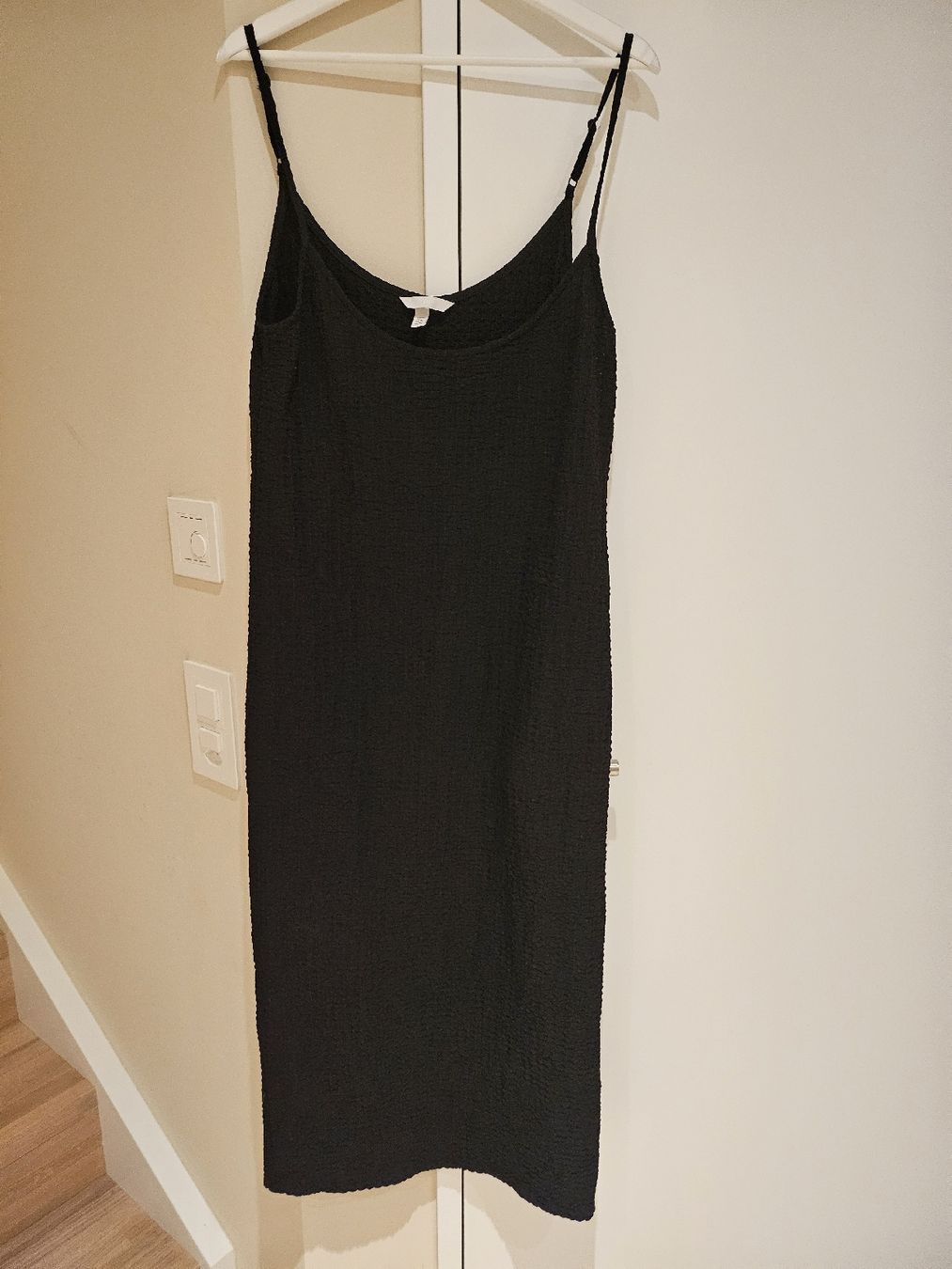H&M Vestiti: Kleid Waffeloptik schwarz gr.XL H&M – Usato da Allschwil venduto da na.wi.90