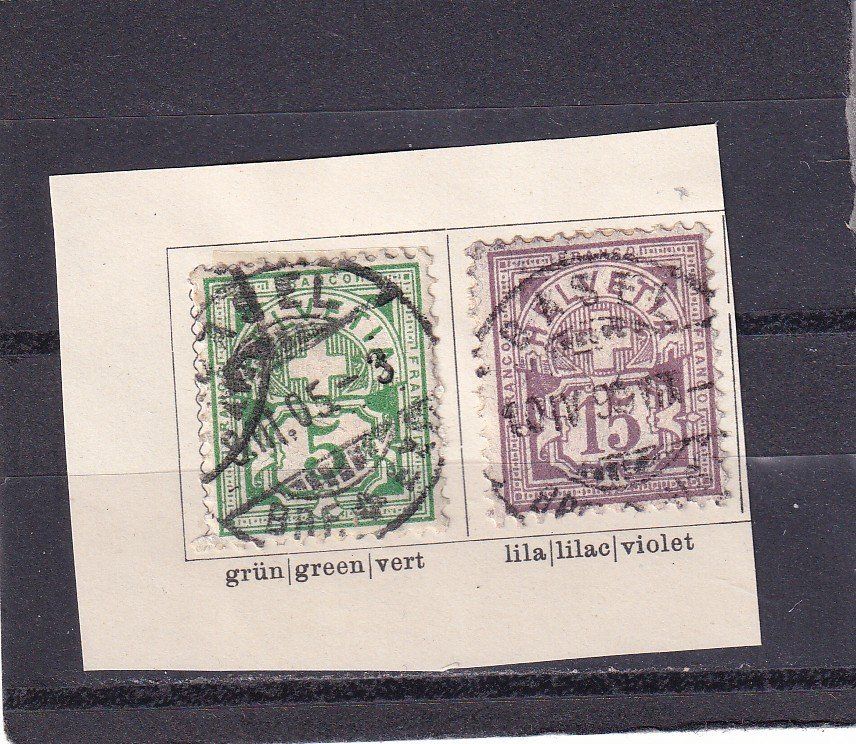 Tutti i francobolli: 1882 Ziffermuster: Lot – Usato da Birsfelden venduto da chr_yq2g 1