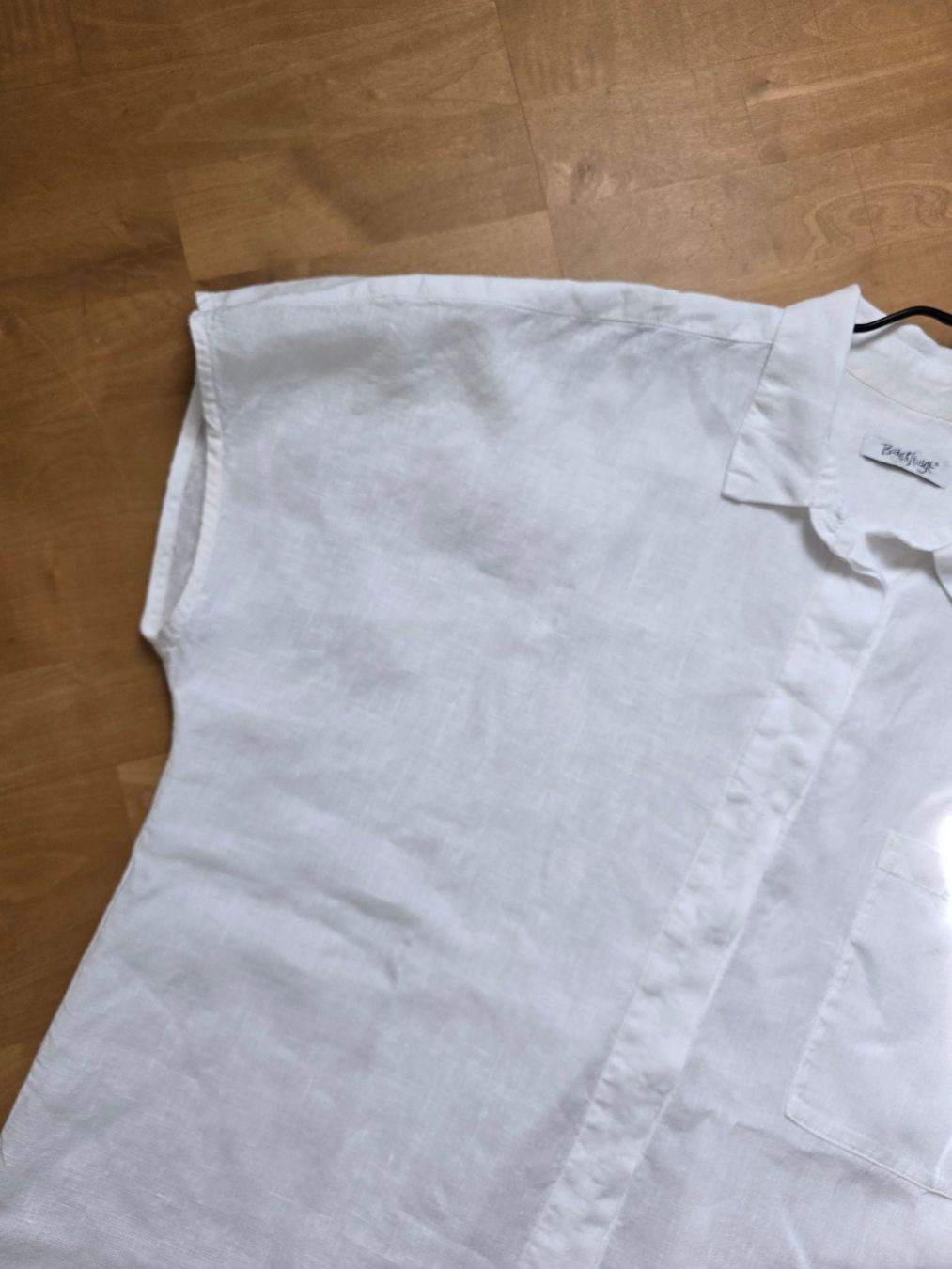 Camicette: Kleidung: Leinenbluse weiss (M) BACKSTAGE – Nuovo (secondo la descrizione) da Romanshorn venduto da Rachacha 3