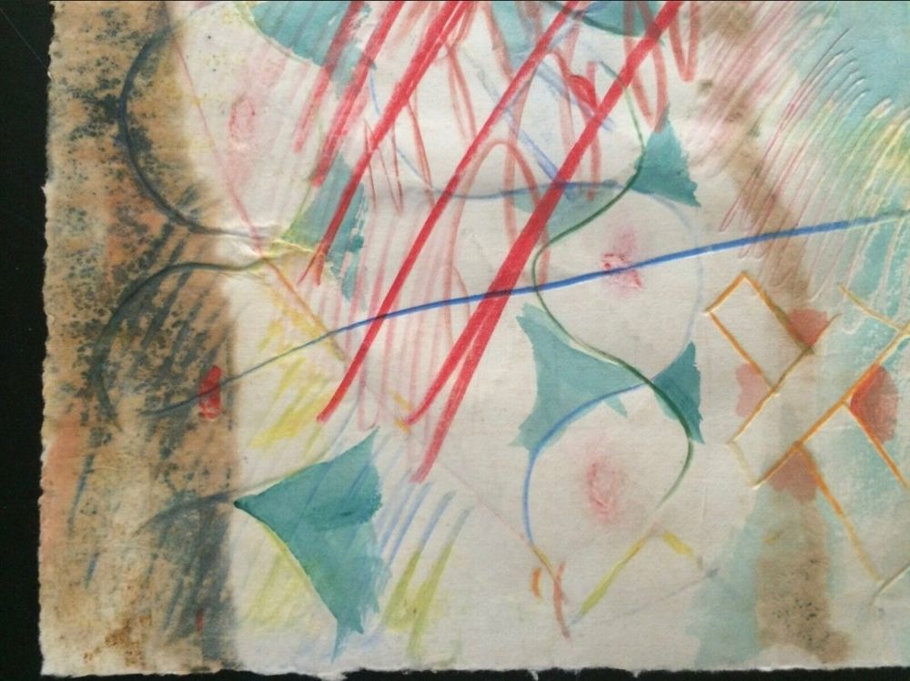 Bernard Rancillac(19312021) Gemälde Zeichnung 1963 Signiert Kaufen