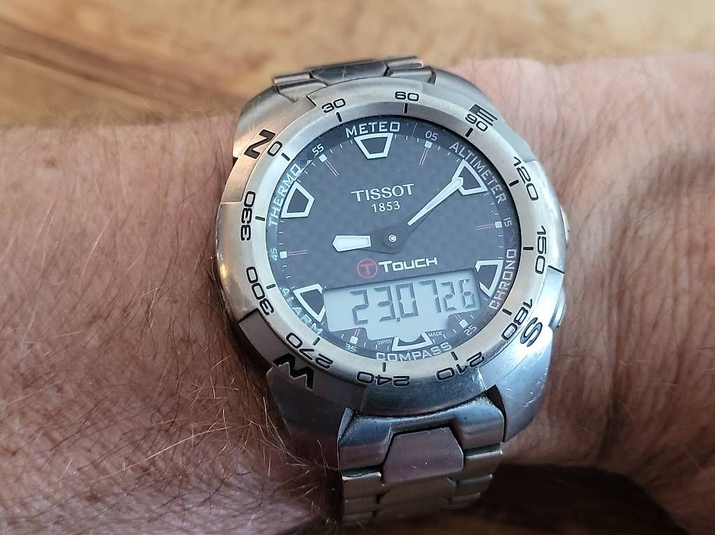 Tissot Orologi: Tissot T Touch Titanium Uhr – Usato da Oberglatt ZH venduto da watchkurt 2