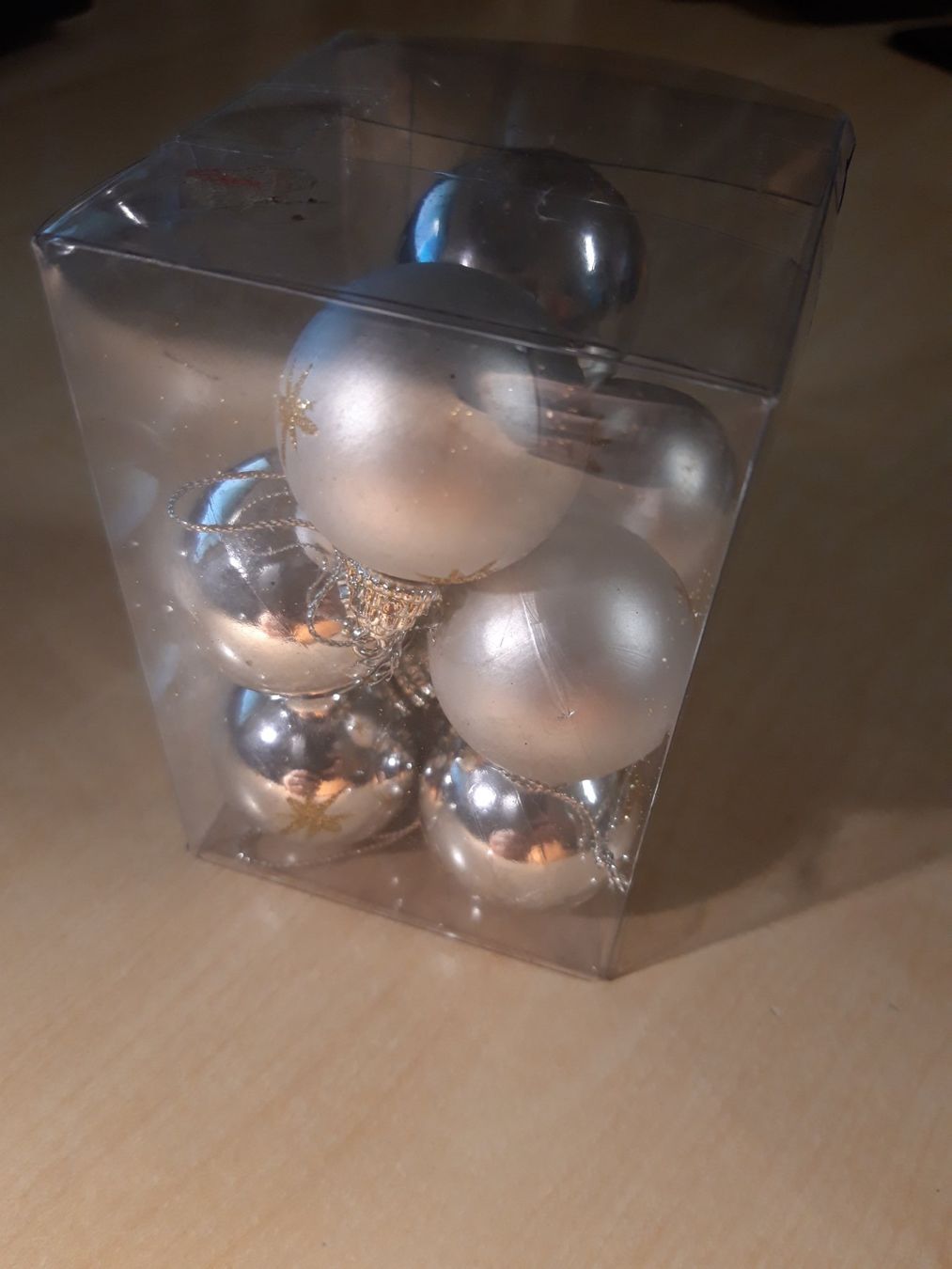 Tutte le decorazioni: Silberne Kugeln mit Schnur – Usato da Egliswil venduto da Cracky81 1