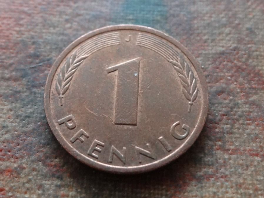 Tutti le monete: DEUTSCHLAND 1 Pfennig 1990 – Usato da Romanel-sur-Lausanne venduto da Swift13 1