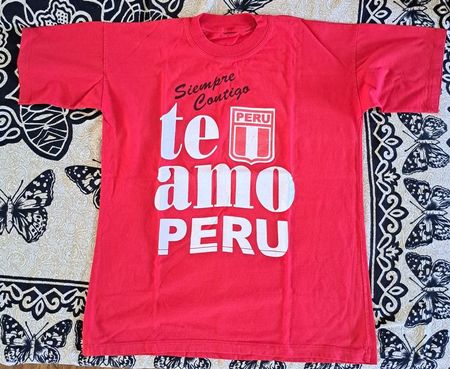 Shirt Peru / te amo Peru M