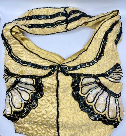 Sac à main vintage, élégant et perlé. Soirée. Fait à la main