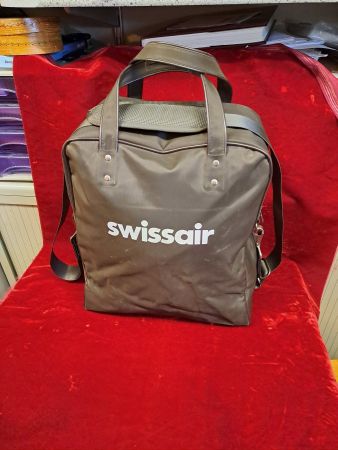 Swissair Reisetasche  37 x 30 x 20 cm. Gross