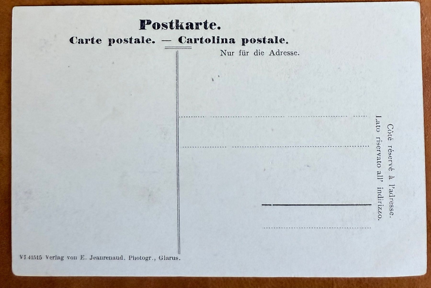 Cartoline postali: AK: Elm (Glarus) – Usato da Lutry venduto da Ediego 1