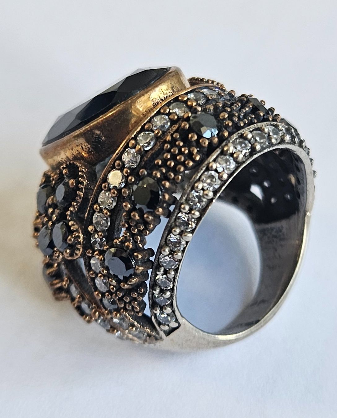 Onyx Ringe: Ring Silber black Onyx – Neu (gemäss Beschreibung) aus Zürich von adriben 8