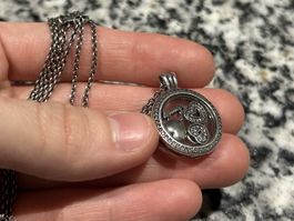 Pandora Medaillon Kette mit Charms 💝 ALE - Family ❤️