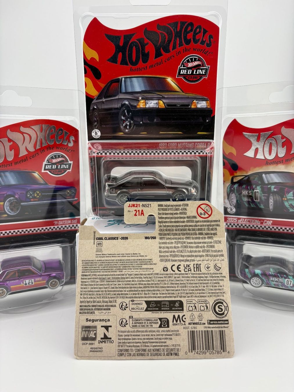 Hot Wheels Modellini d'auto: Hot Wheels 55 Chevy Cool Classics - 2026 - 180/250 – Nuovo e nell'imballaggio originale da Flawil venduto da HeisseReifen 4