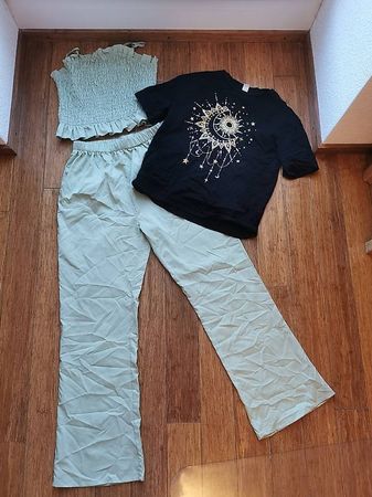 Kleiderpaket Shein 164, Sommer Hose & Top, T-Shirt