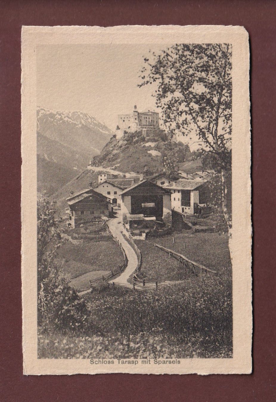 Cartoline postali: Schloss TARASP - Sparsels – Usato da Pully venduto da nicecards