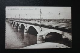 Postkarte Bordeaux Le Pont sur la Garonne, datiert 19. 9. 35