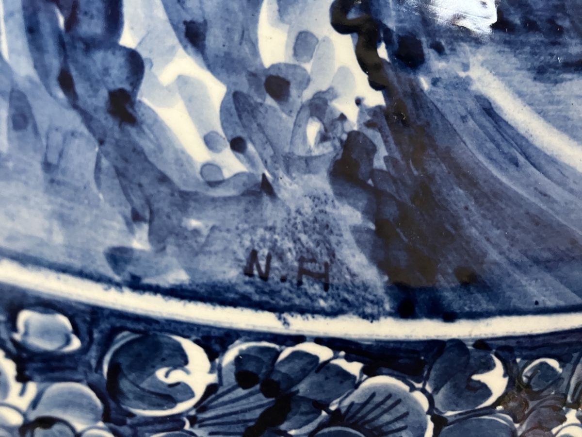 Teller: ANTIK DELFT BLAU Holland 42cm – Neu (gemäss Beschreibung) aus Ellikon an der Thur von Hechtli 5