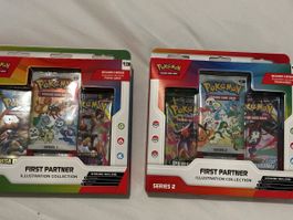 Pokémon First Partner Illustration Collection Series 1 und 2